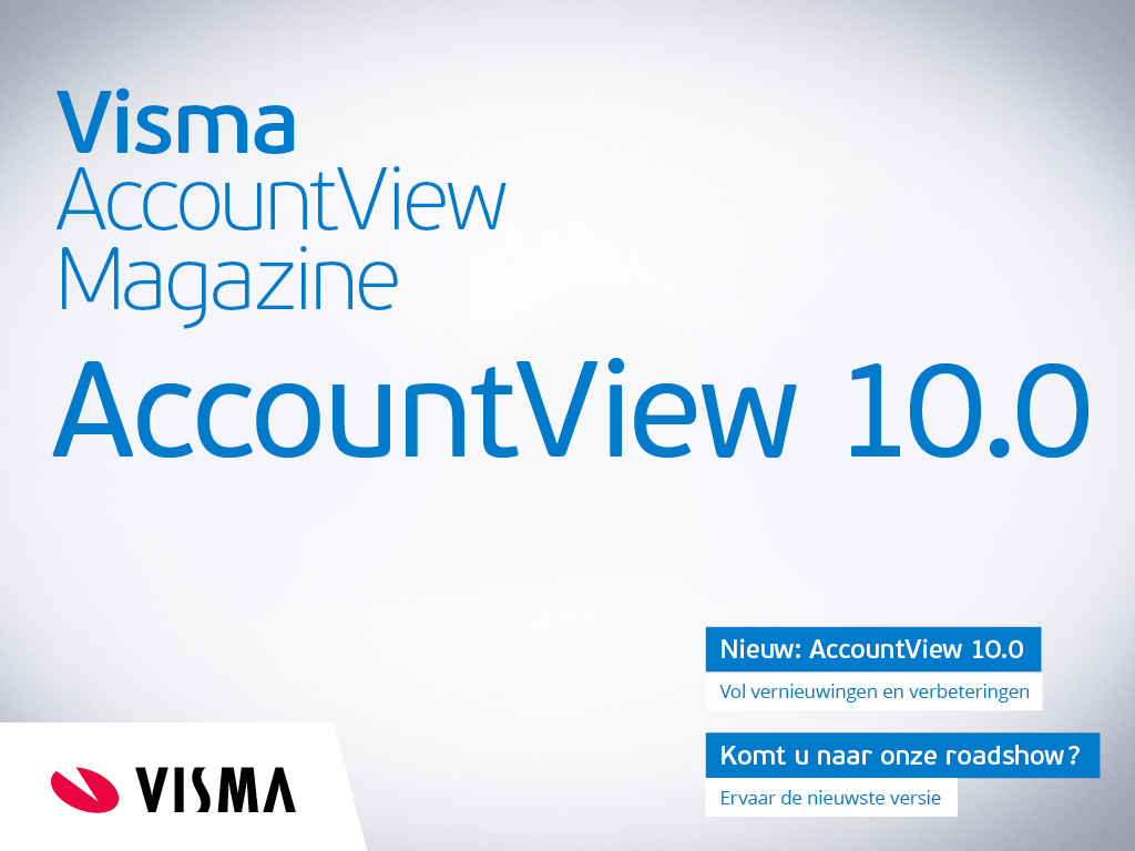 Cover Visma AccountView Magazine