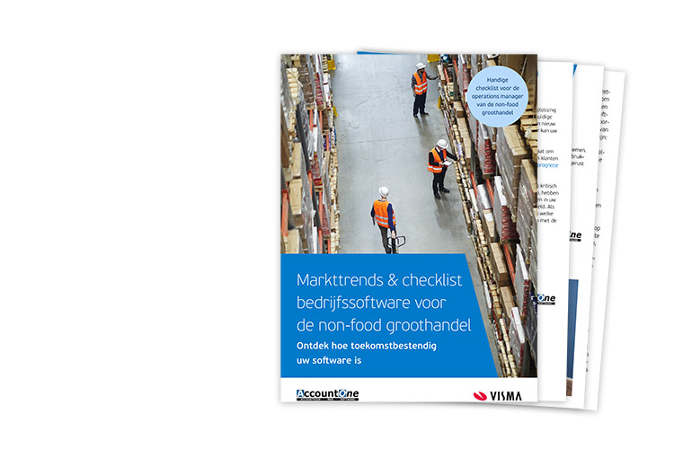 Markttrends en checklist bedrijfssoftware non-food groothandel