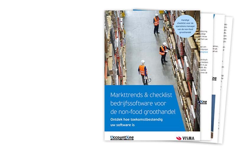 Markttrends en checklist bedrijfssoftware non-food groothandel