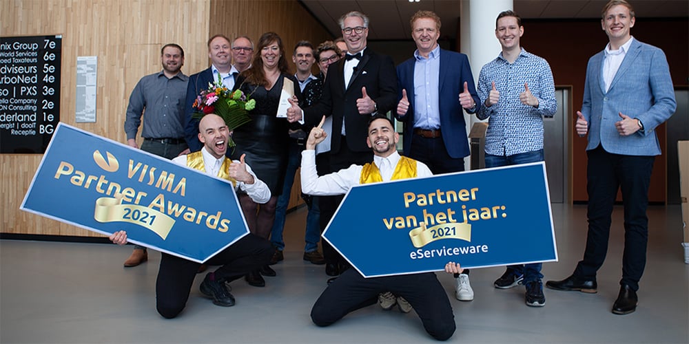Winnaar Visma Software Partner van het jaar 2021: eServiceware